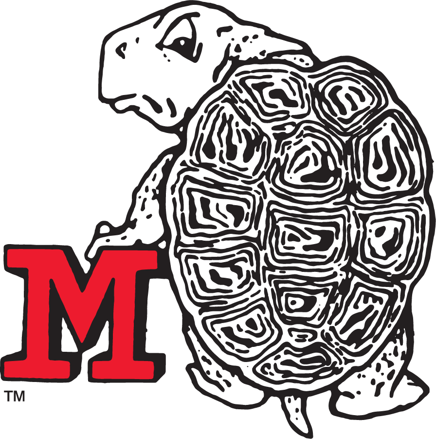 Maryland Terrapins 1972-1988 Alternate Logo iron on transfers for clothing